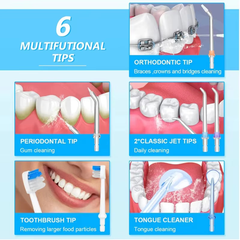 Original Jet Tips Replacement Nozzles for  Dental Water Flosser Oral Irrigator Accessories