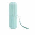 1Pc Portable Toothbrush Cup Bathroom Toothpaste Holder Storage Case Box Organizer Travel Toiletries Storage Cup New Creative